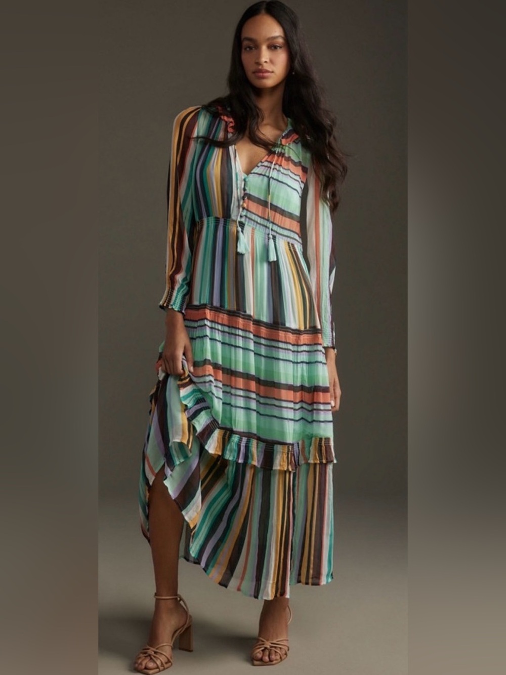 Function & Fringe Edit | Anthropologie Boho Midi Dress Effortless